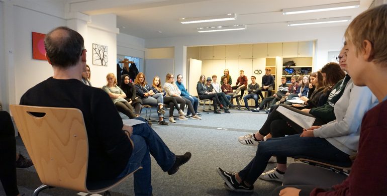 Filmworkshop in den Makemedia-Studios