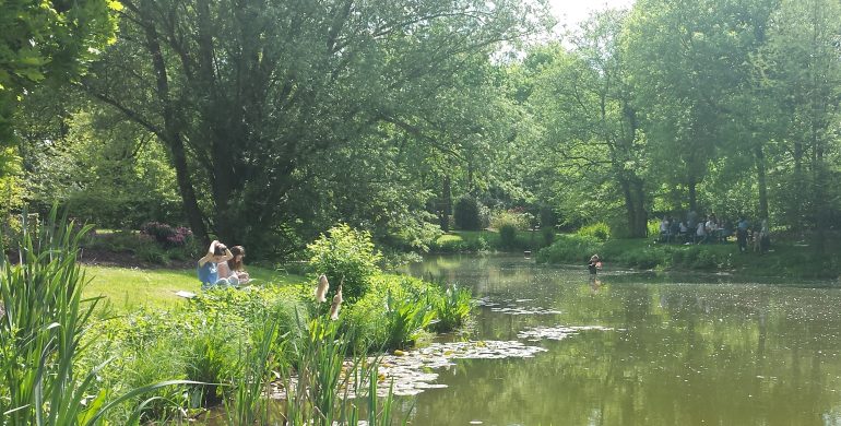 Exkursion des Bio-LKs in die Botanika