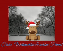 Weihnachtsgrüße und Ausblick …