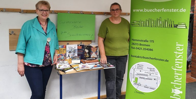 Vielen Dank für die vielen Bücherspenden!